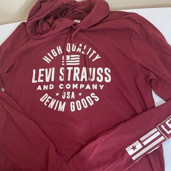 Levis|Cotton|Hoodie|Strauss| Lightweight - Picture 9 of 11